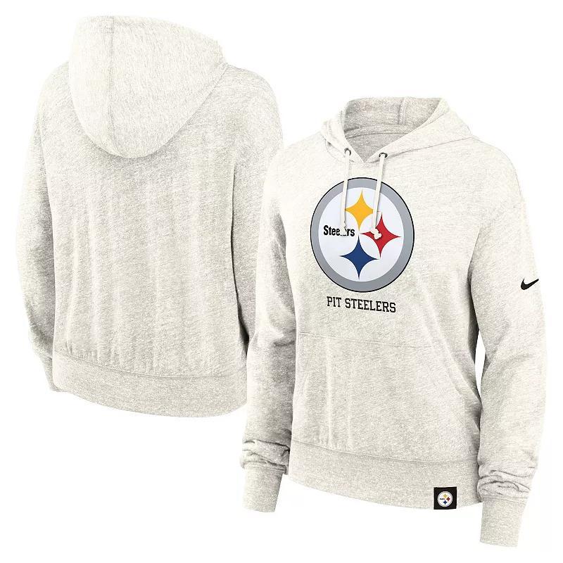 Pittsburgh Steelers Gym Vintage Women's Nike NFL Pullover Hoodie Product Image