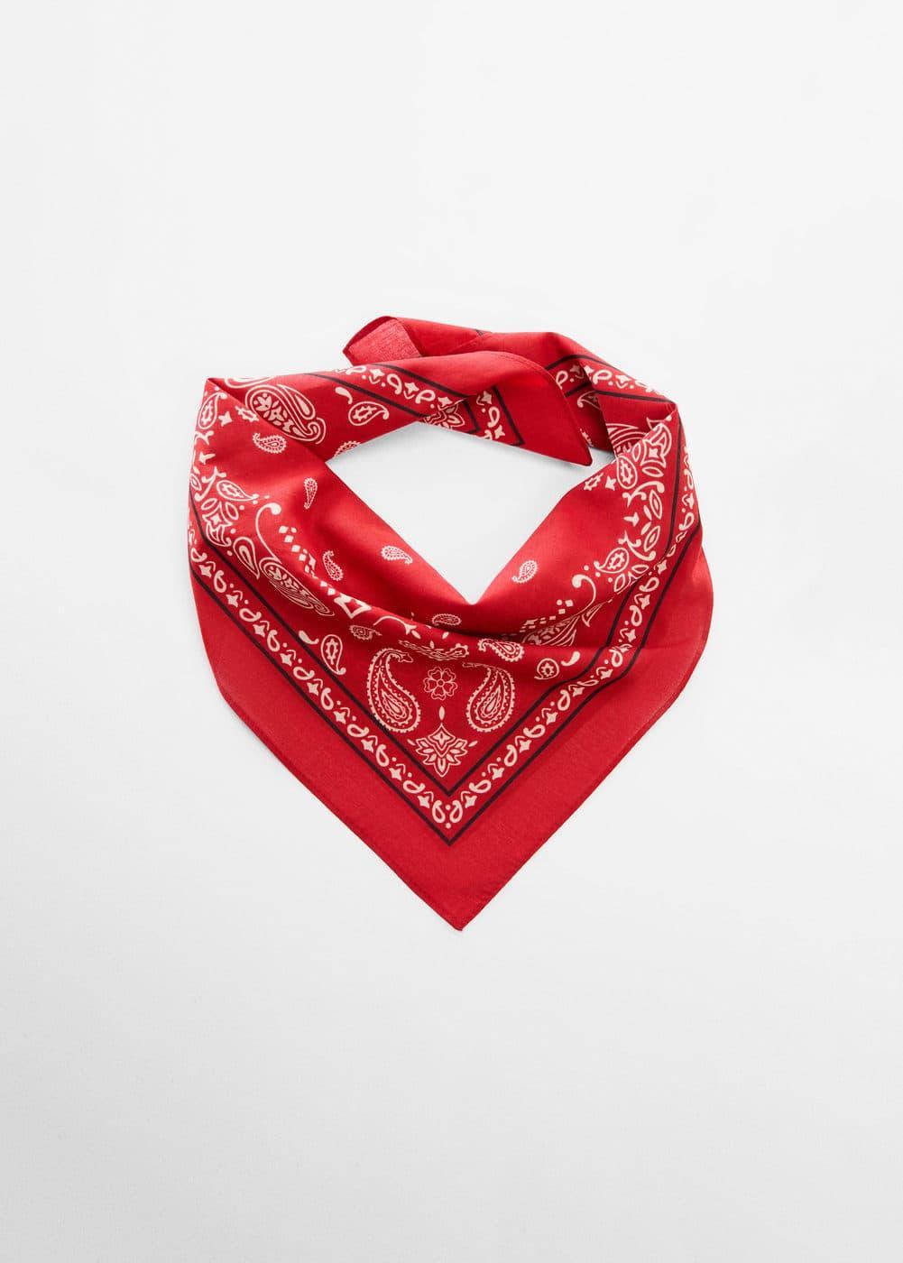 MANGO - Cotton bandana - One size - Women Product Image