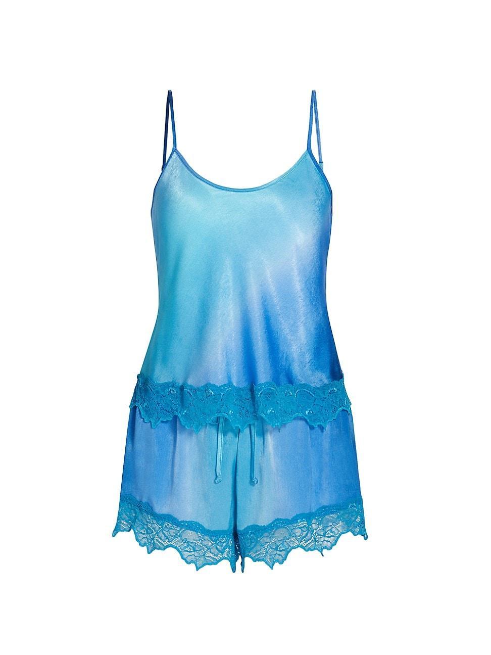 Womens Ines Satin Cami & Shorts Set Product Image