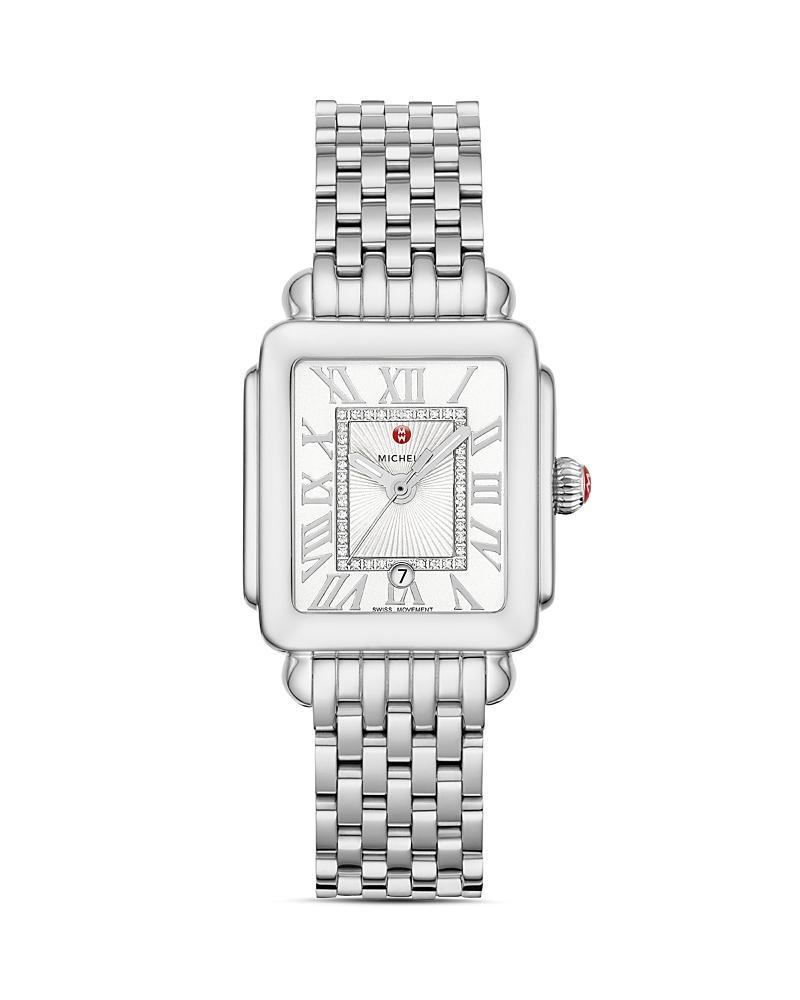 Womens Deco Madison Mid Two-Tone Diamond Dial Watch Product Image