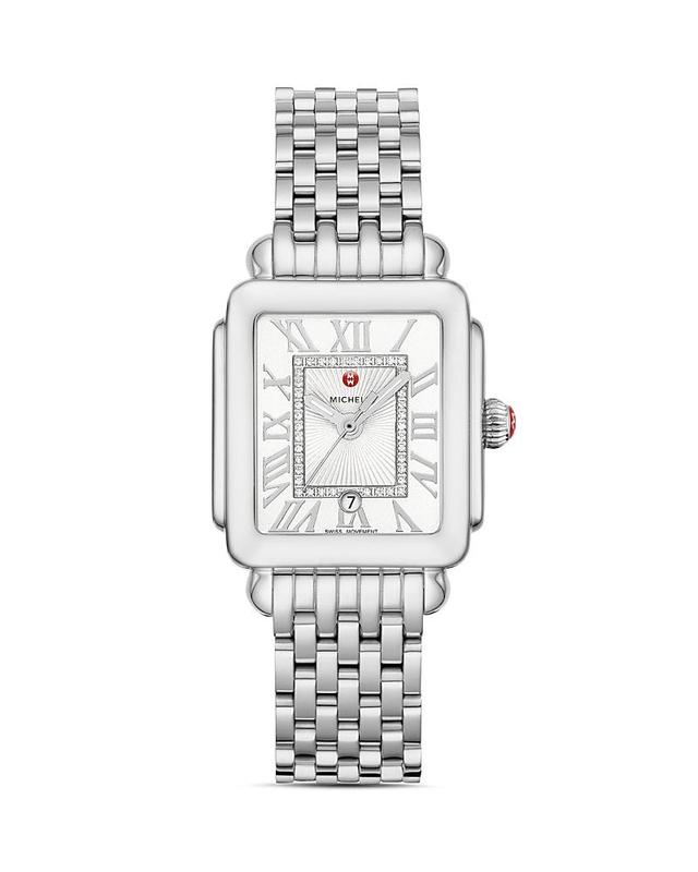 Womens Deco Madison Mid Two-Tone Diamond Dial Watch Product Image