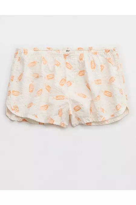 Aerie Halloween Tootsie Roll Off-Duty Seersucker Boxer Women's Product Image