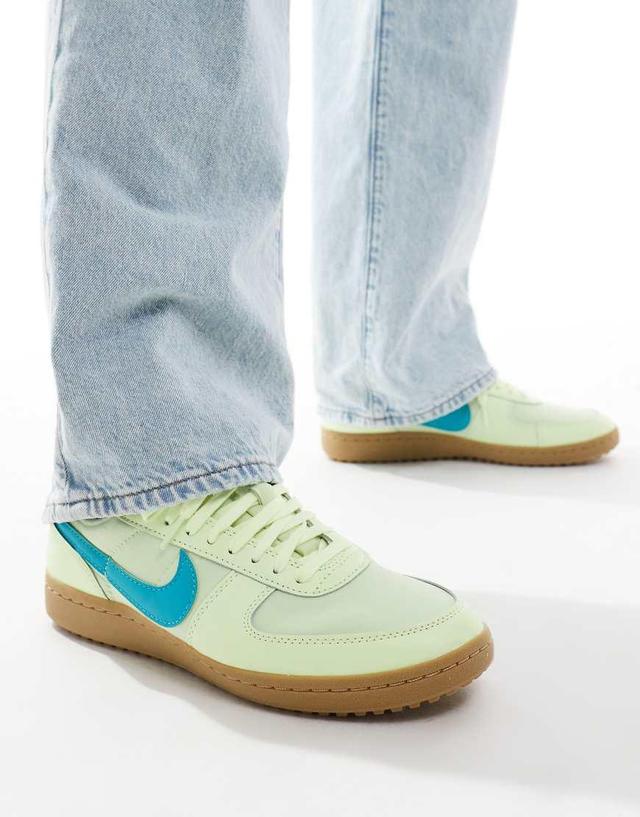 NIKE Field General Sneakers In Light Green And Teal Product Image