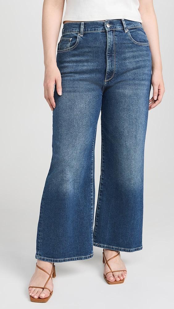 DL1961 Hepburn Wide Leg Jeans: High Rise Vintage | Shopbop Product Image