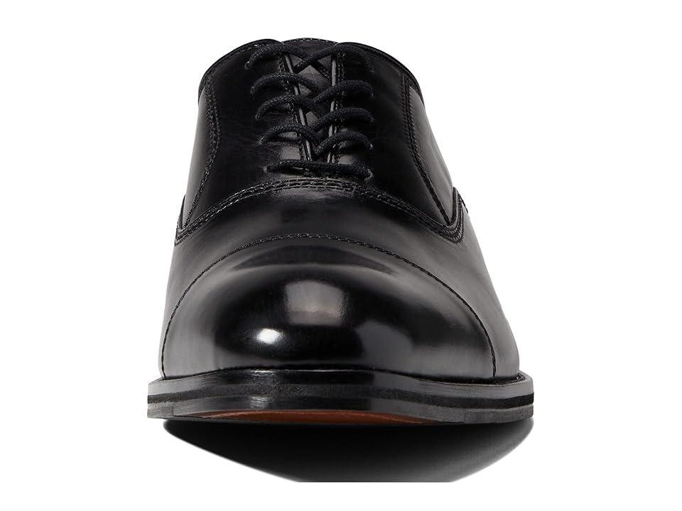 Johnston & Murphy Meade Cap Toe Italian Calfskin) Men's Shoes Product Image