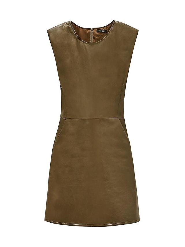 Womens Port Elizabeth Recycled Leather Dress Product Image