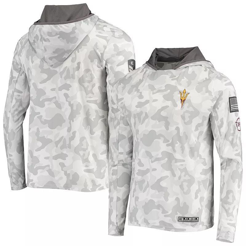 Mens Arctic Camo Arizona State Sun Devils Oht Military-Inspired Appreciation Long Sleeve Hoodie Top Product Image