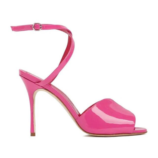 Pink Hourani 105 Heeled Sandals Product Image