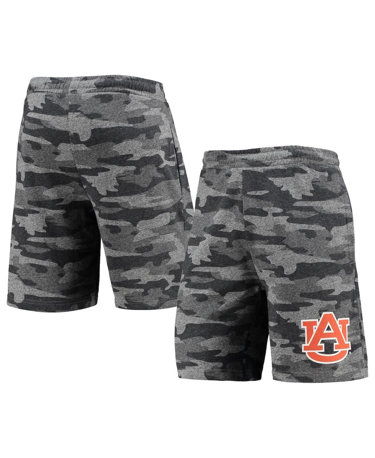 Mens Concepts Sport Charcoal/Gray Auburn Tigers Camo Backup Terry Jam Lounge Shorts Product Image