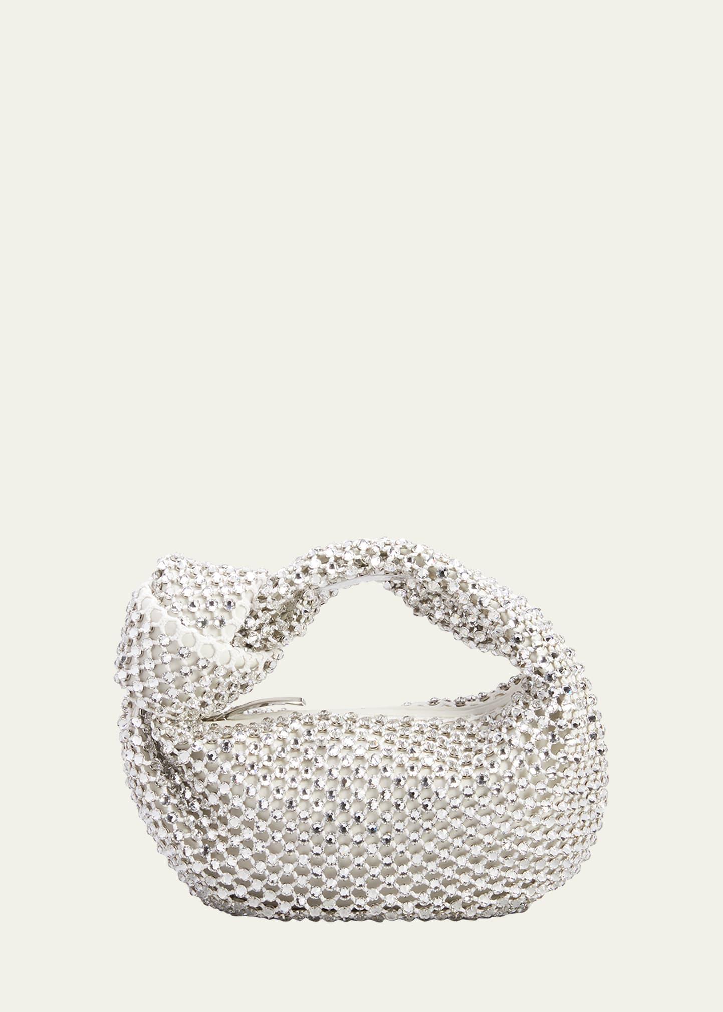 Bottega Veneta Mini Jodie Crystal Mesh Hobo Product Image