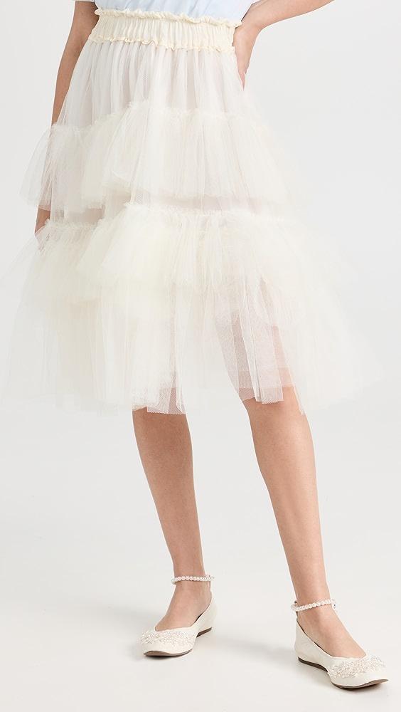 Simone Rocha Elasticated Layered Tutu Skirt | Shopbop Product Image