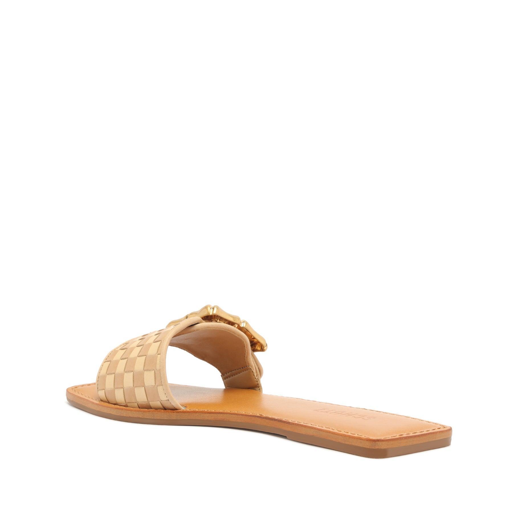 Enola Woven Leather Sandal Product Image