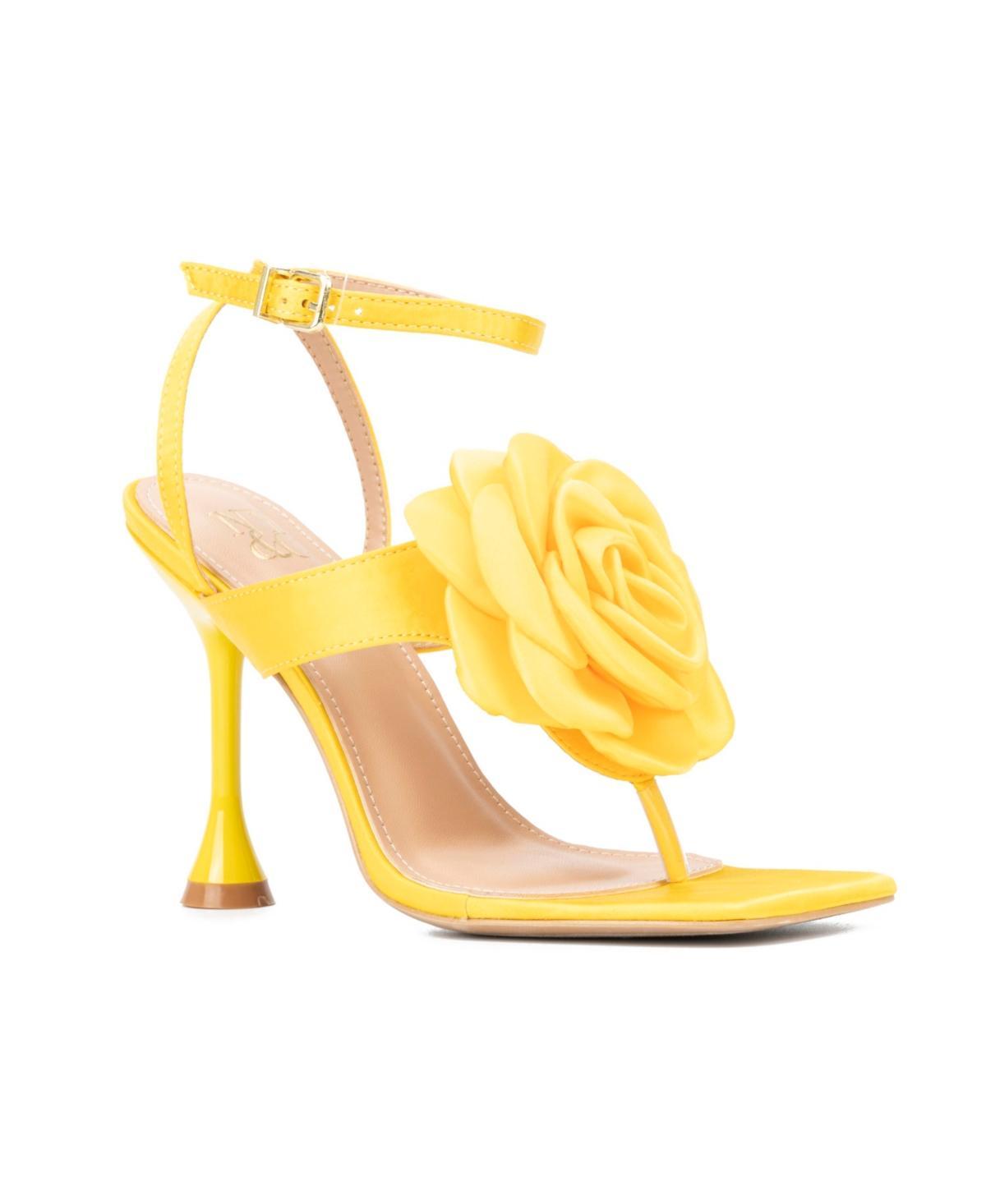 New York & Company Peony Womens Floral Heels Product Image