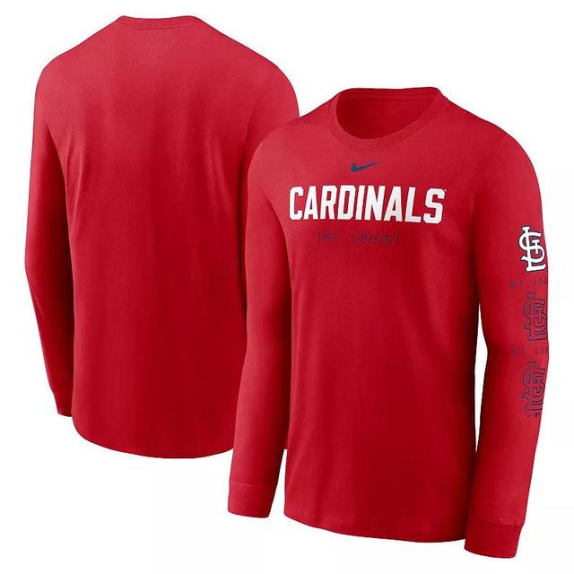 Mens Nike St. Louis Cardinals Repeater Long Sleeve T-Shirt Product Image