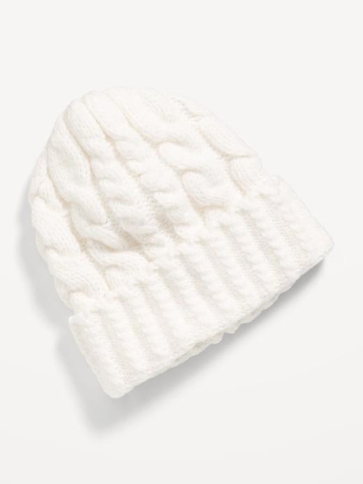 Fair Isle Pom-Pom Beanie for Women Product Image