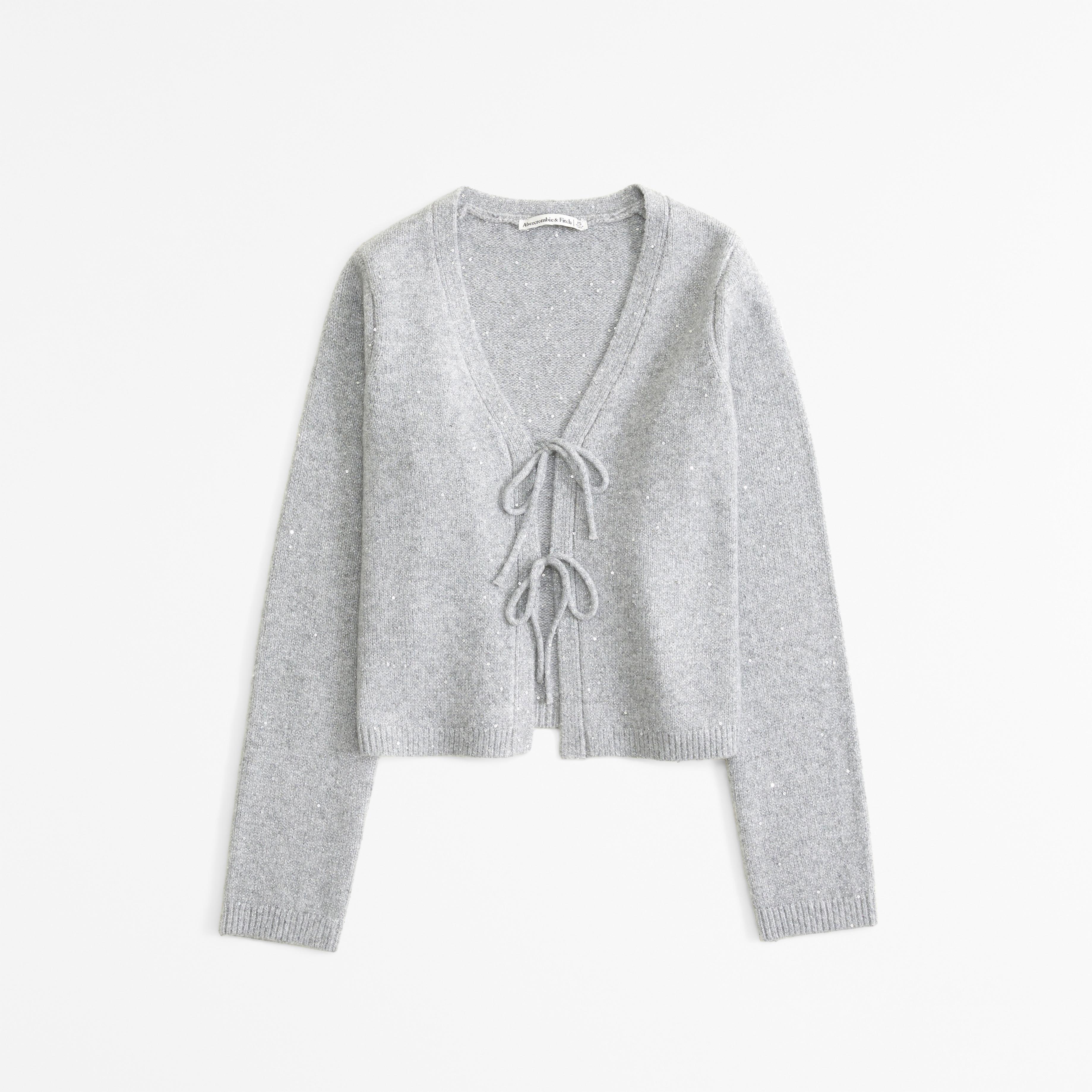 Tie-Front Cardigan Product Image