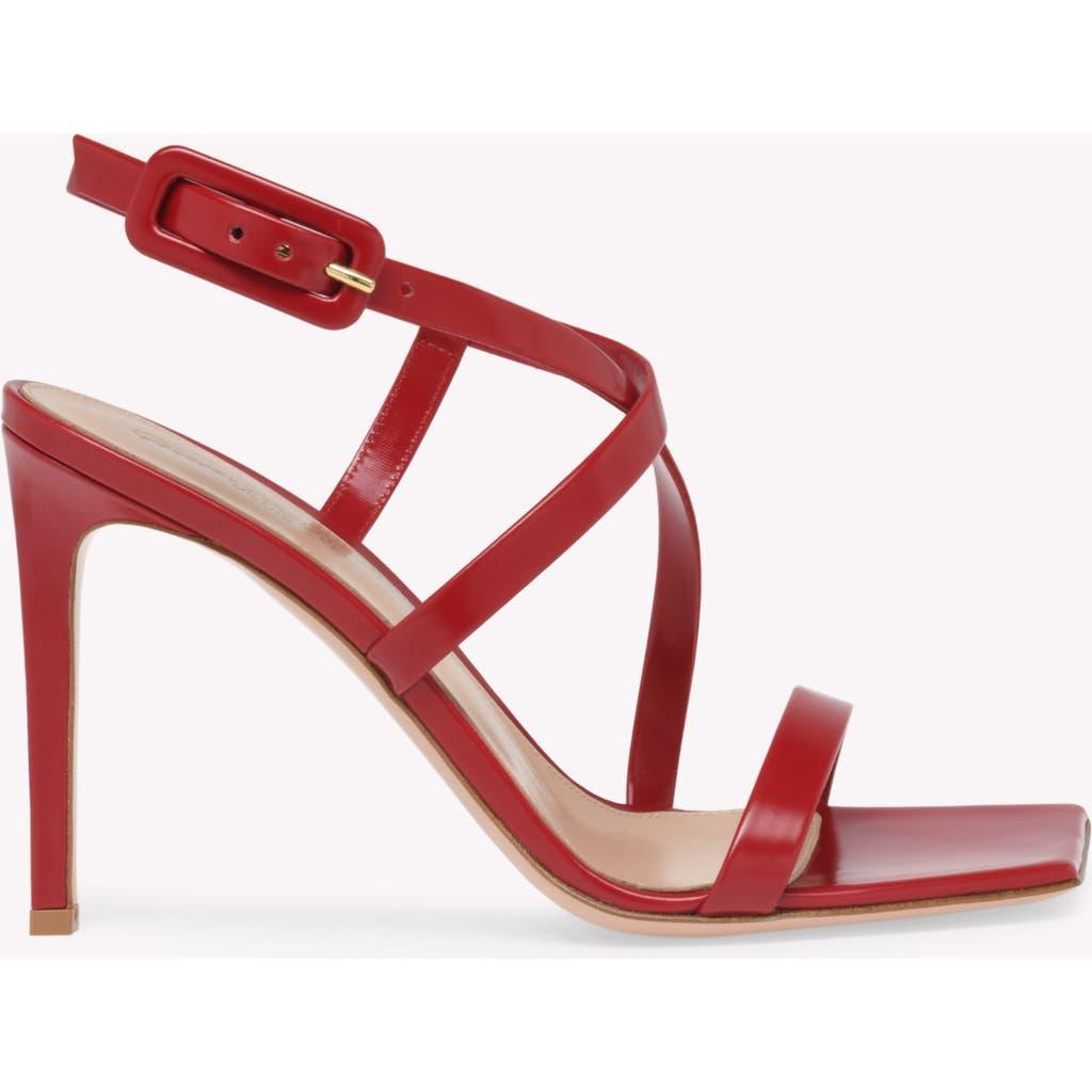 GIANVITO ROSSI Lindsay Sandal 95 In Red Product Image