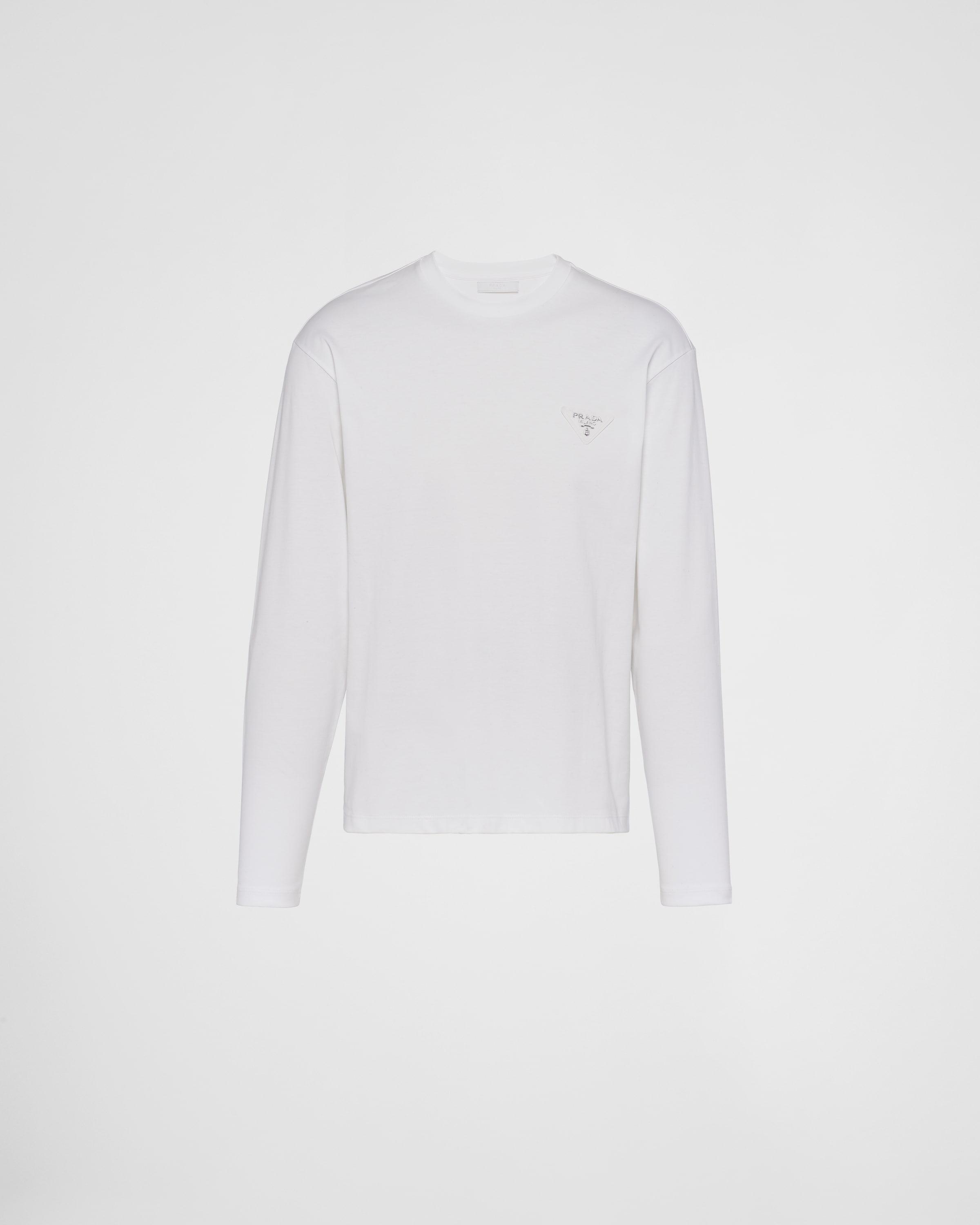 Long-sleeved cotton T-shirt Product Image