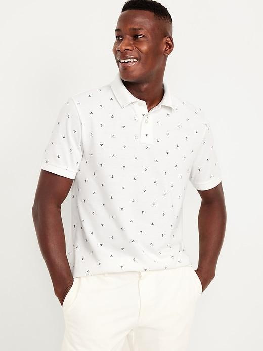 Classic Fit Pique Polo Product Image