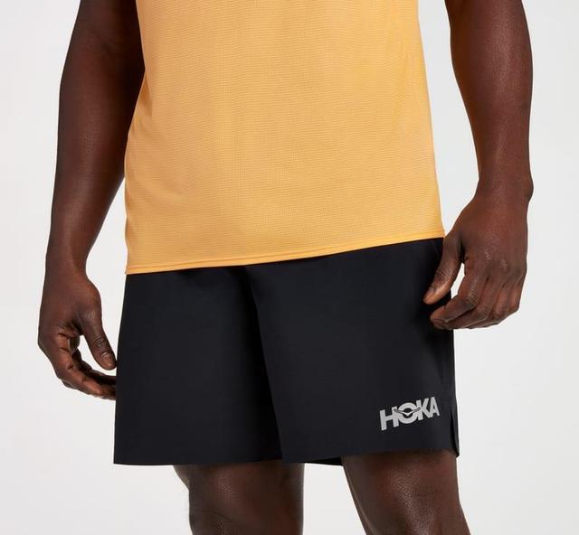 Hoka One HOKA Men's Active Short in Black, Size Large Product Image