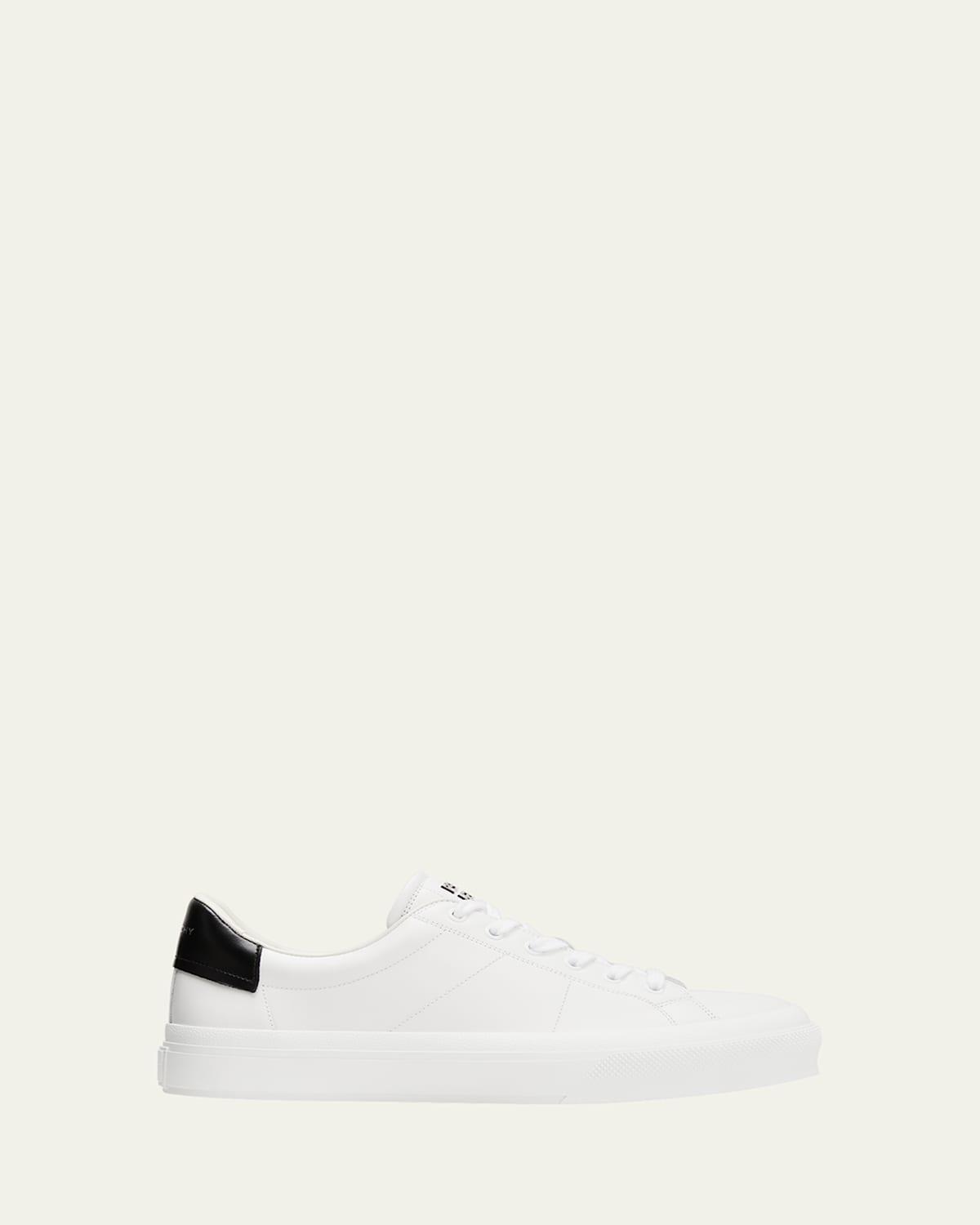 Givenchy City Court Sneaker in White & Black - White. Size 41 (also in 40, 42, 43). Product Image