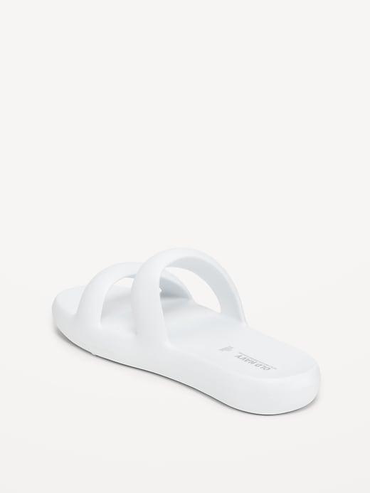 Double-Strap Puff Slide Sandals Product Image