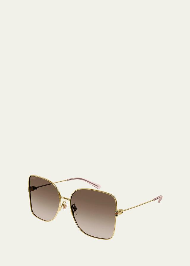 Gucci Womens GG1282SA 62mm Square Sunglasses Product Image