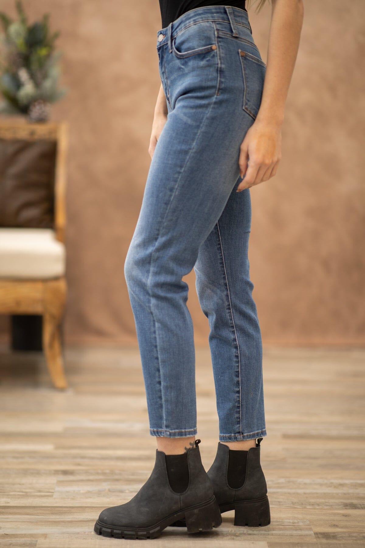 Judy Blue Medium Wash Slim Fit Jeans Product Image