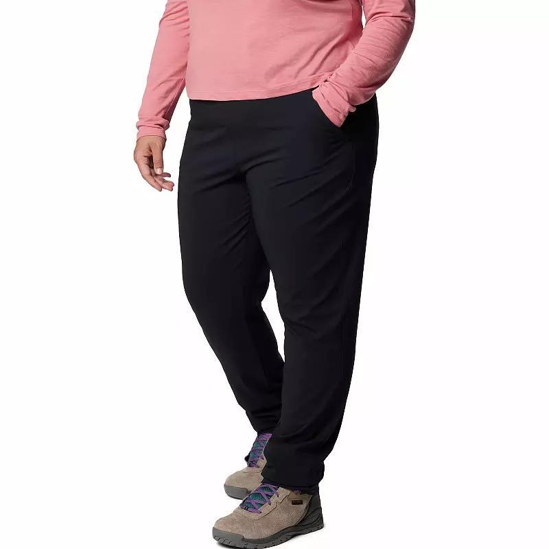 Plus Size Columbia Anytime Slim Pull On Pants, Womens Product Image