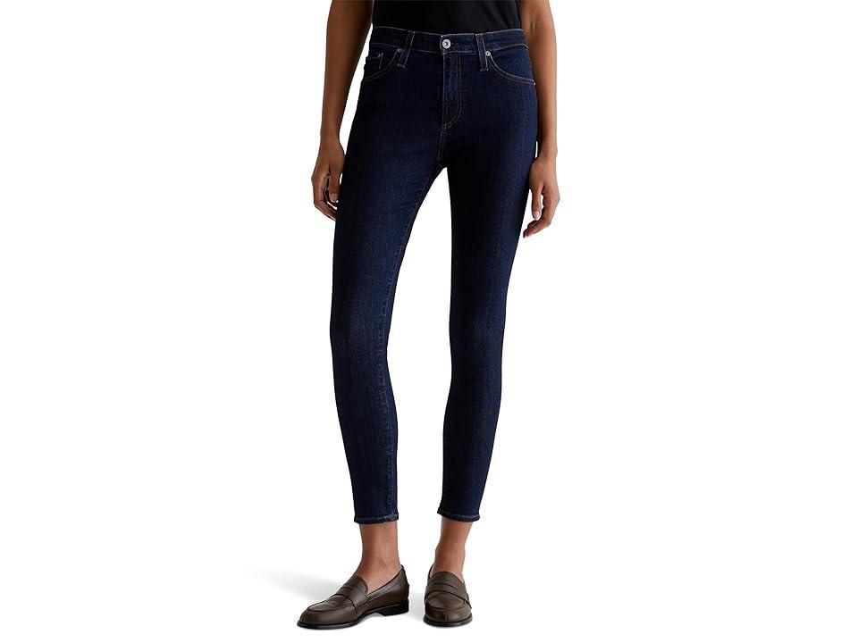 Womens Farrah High-Rise Stretch Skinny Jeans Product Image