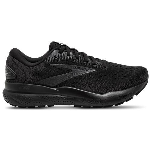 Brooks Mens Brooks Ghost 16 - Mens Shoes Black/Grey/White Product Image