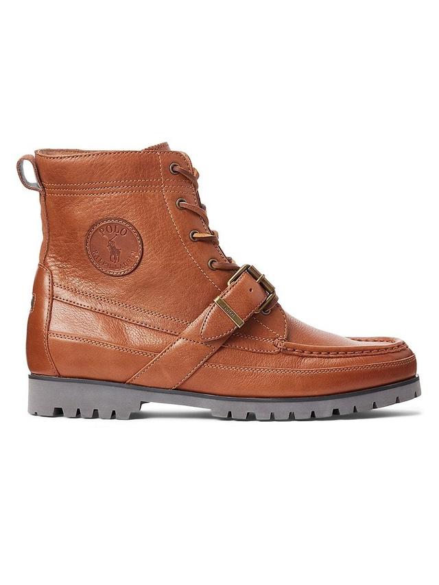 Mens Ranger Tumbled Leather Boots Product Image