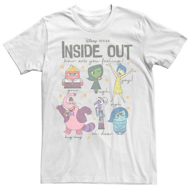 Disney / Pixars Inside Out Mens How Are You Feeling Group Shot Tee Product Image