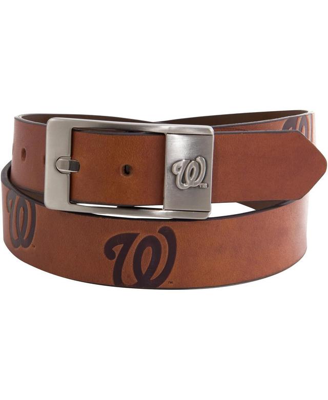 Mens Washington Nationals Brandish Leather Belt Product Image