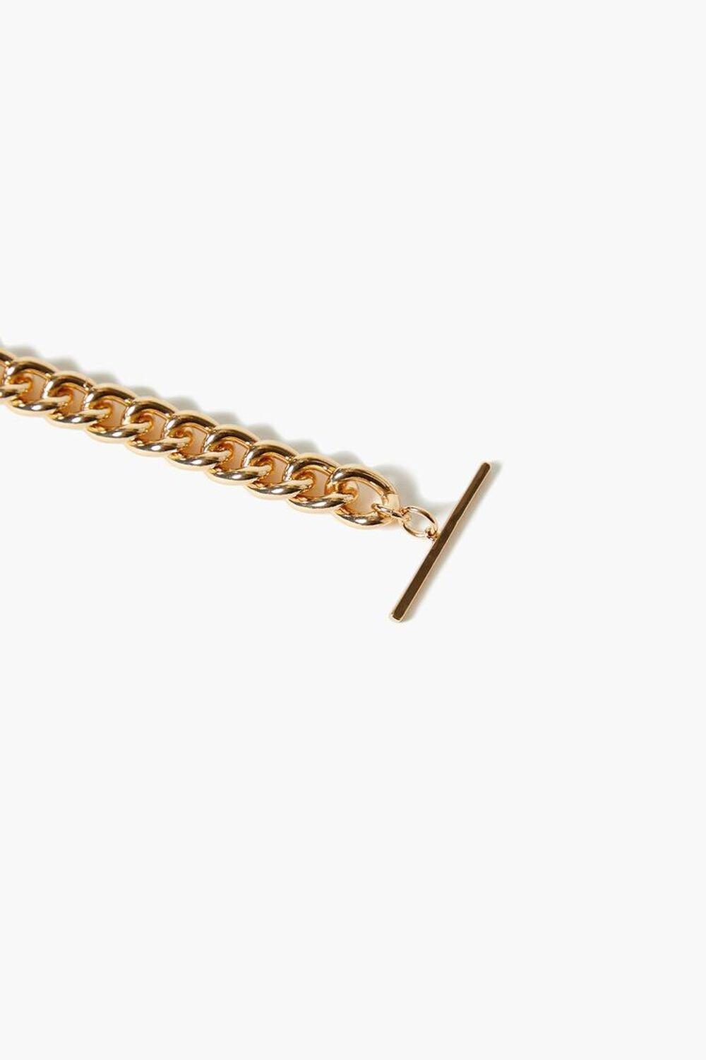 Toggle Curb Chain Bracelet | Forever 21 Product Image