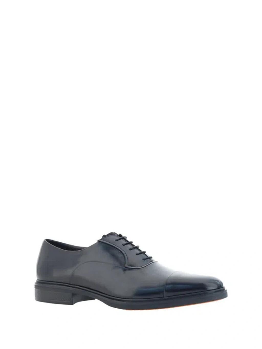 SANTONI Lace-up Shoes In Black Product Image