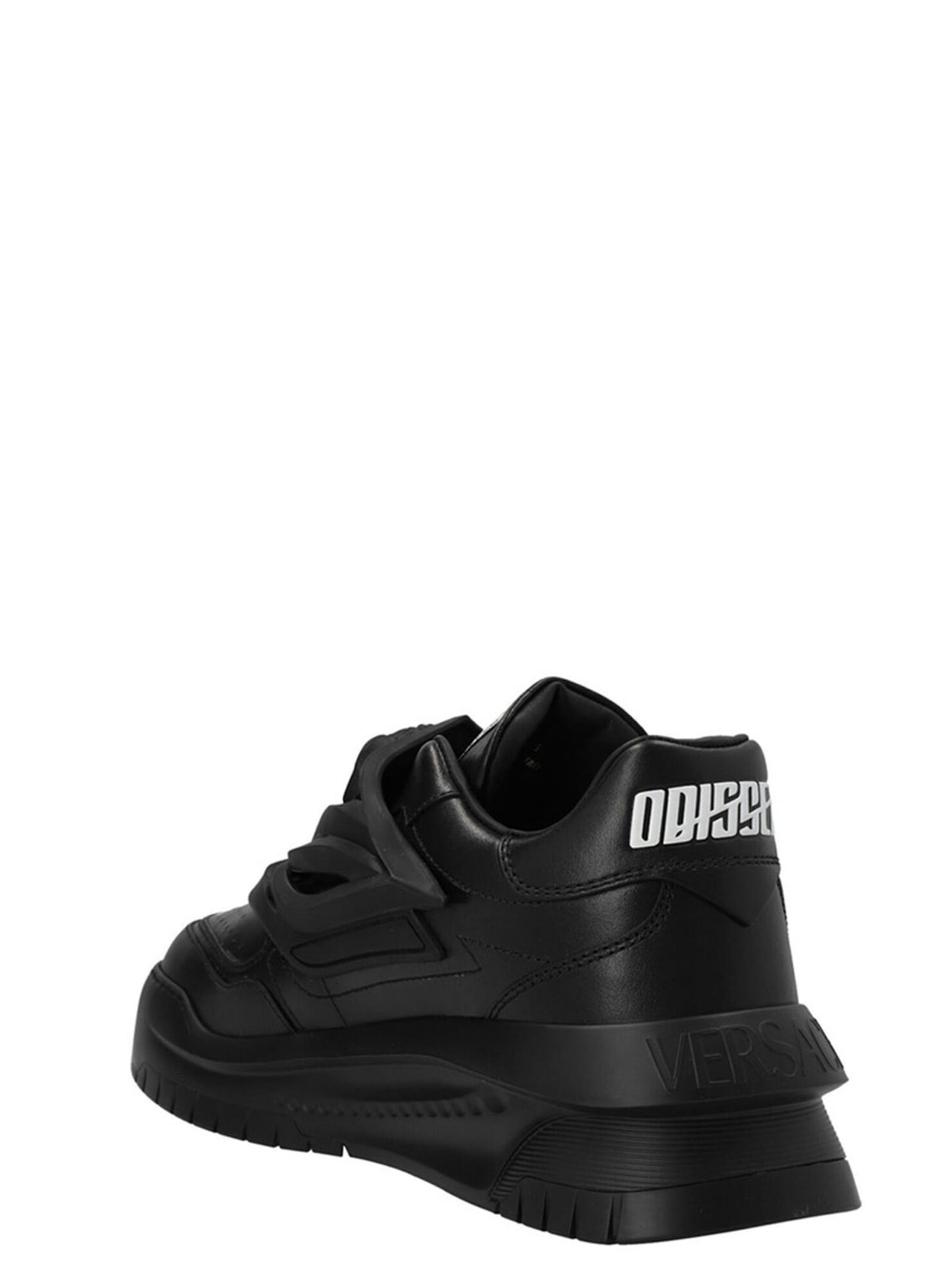 VERSACE Odyssey Sneaker In Black Product Image