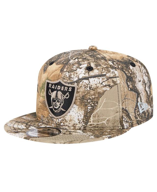 New Era Mens Realtree Camo Las Vegas Raiders Active 9FIFTY Snapback Hat Product Image