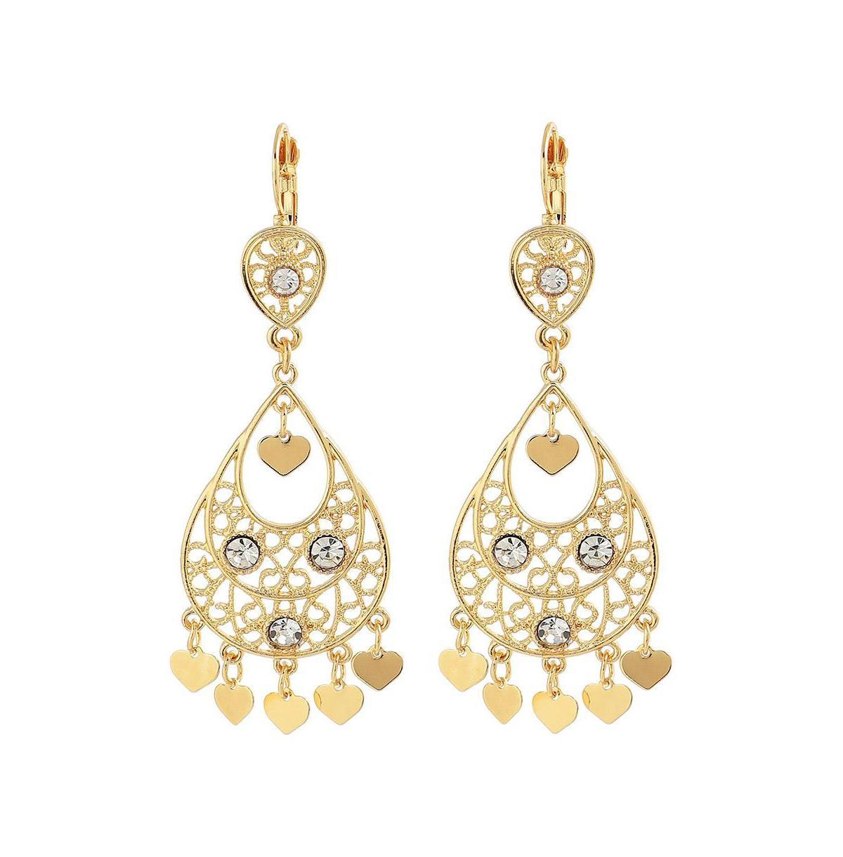 Sohi Womens Regal Drop Earrings Product Image