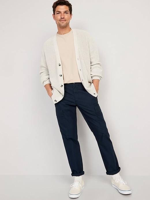 Straight Oxford Cargo Pants Product Image