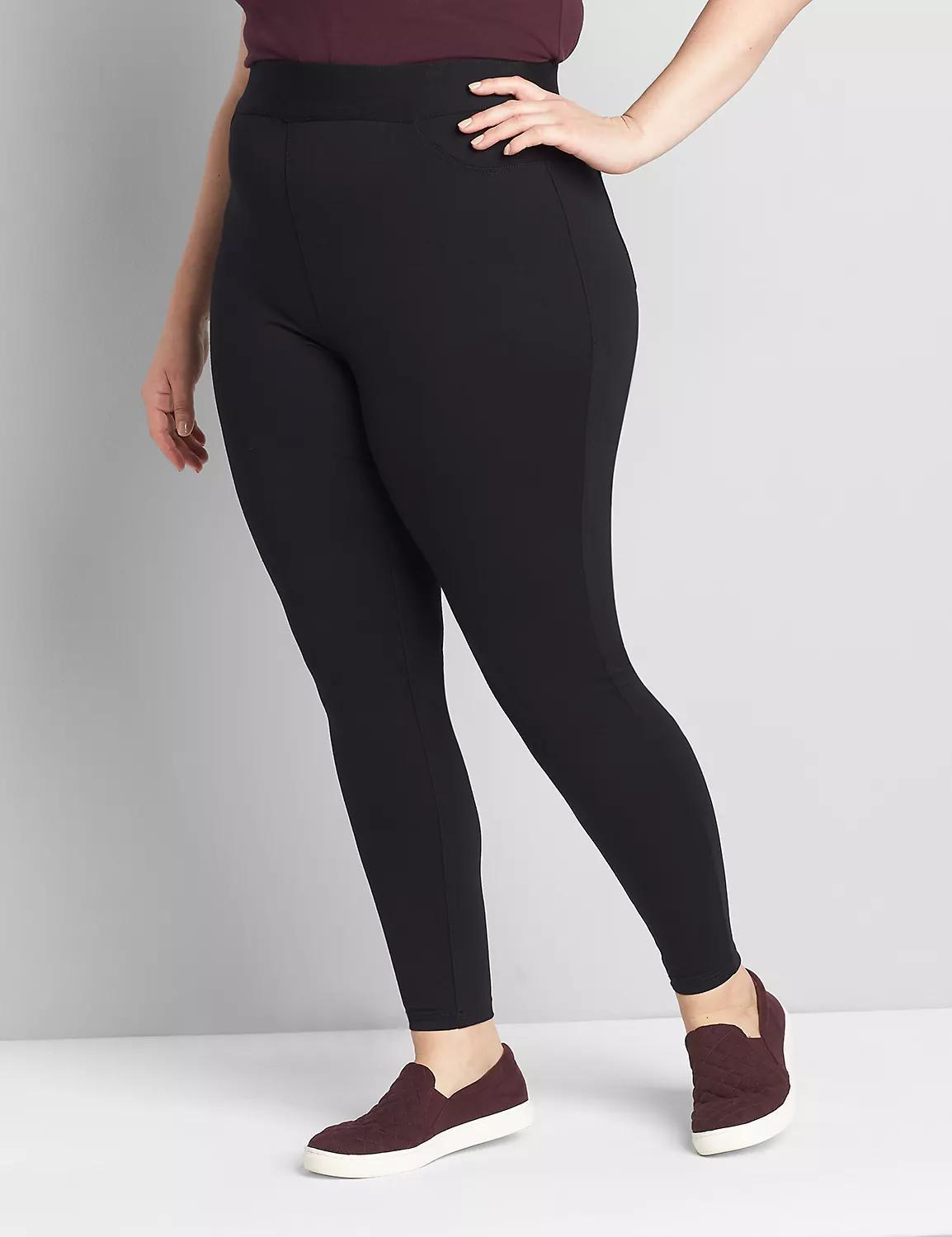 Lane Bryant Pull-On High-Rise Legging 22/24 Black Product Image