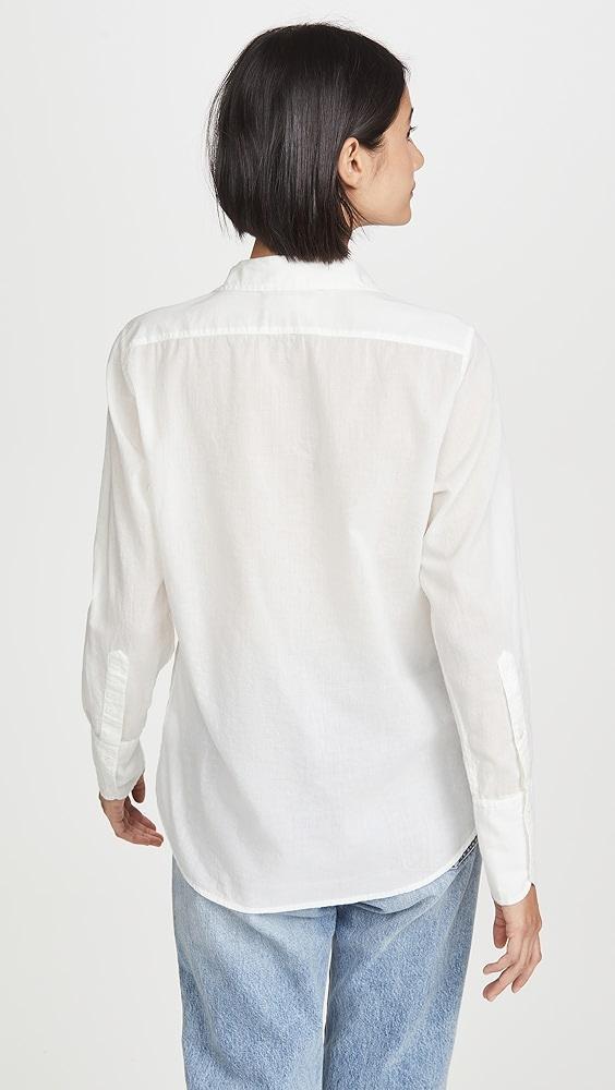 Nili Lotan Cotton Voile Shirt | Shopbop Product Image