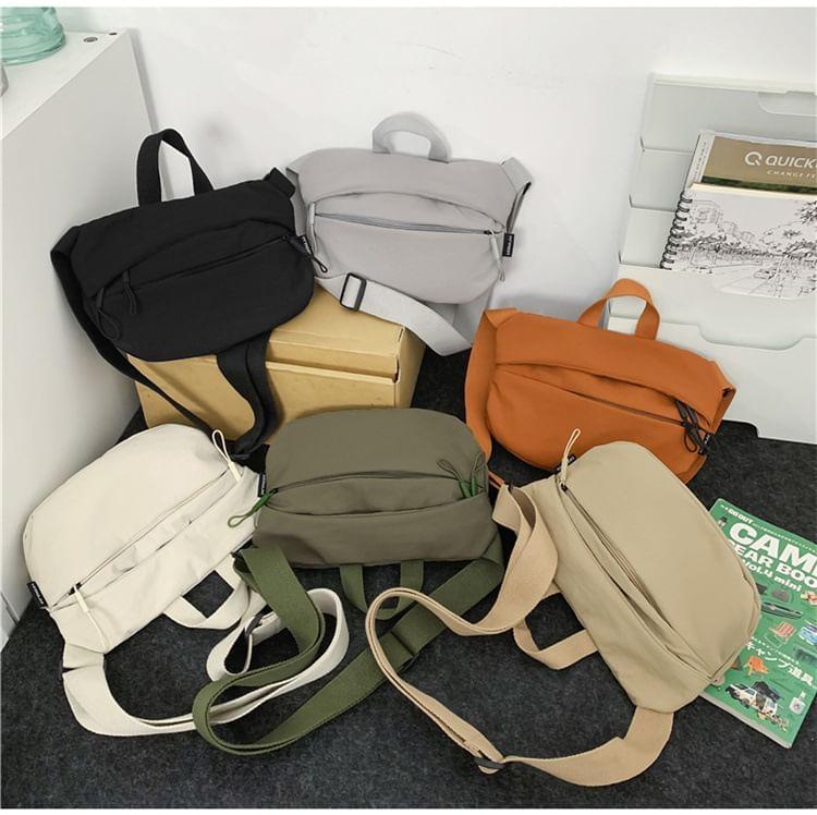 Plain Nylon Crossbody Bag Product Image