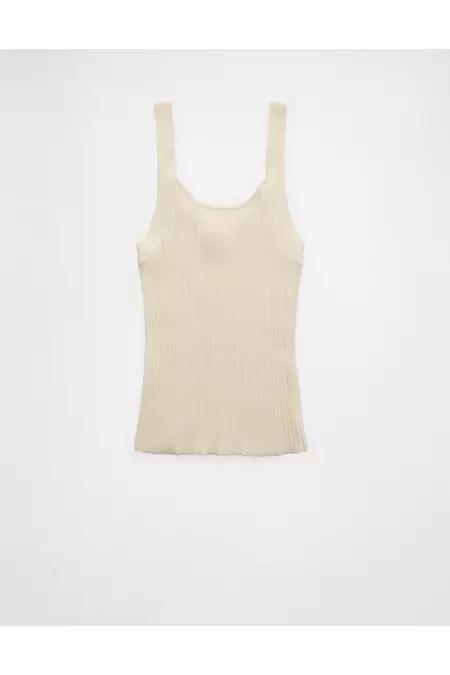 AE Scoop Neck Sweater Tank Top Womens Product Image