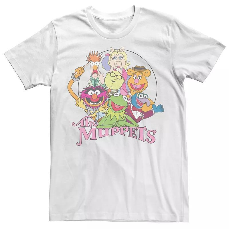 Mens The Muppets Group Stamp Graphic Tee Product Image