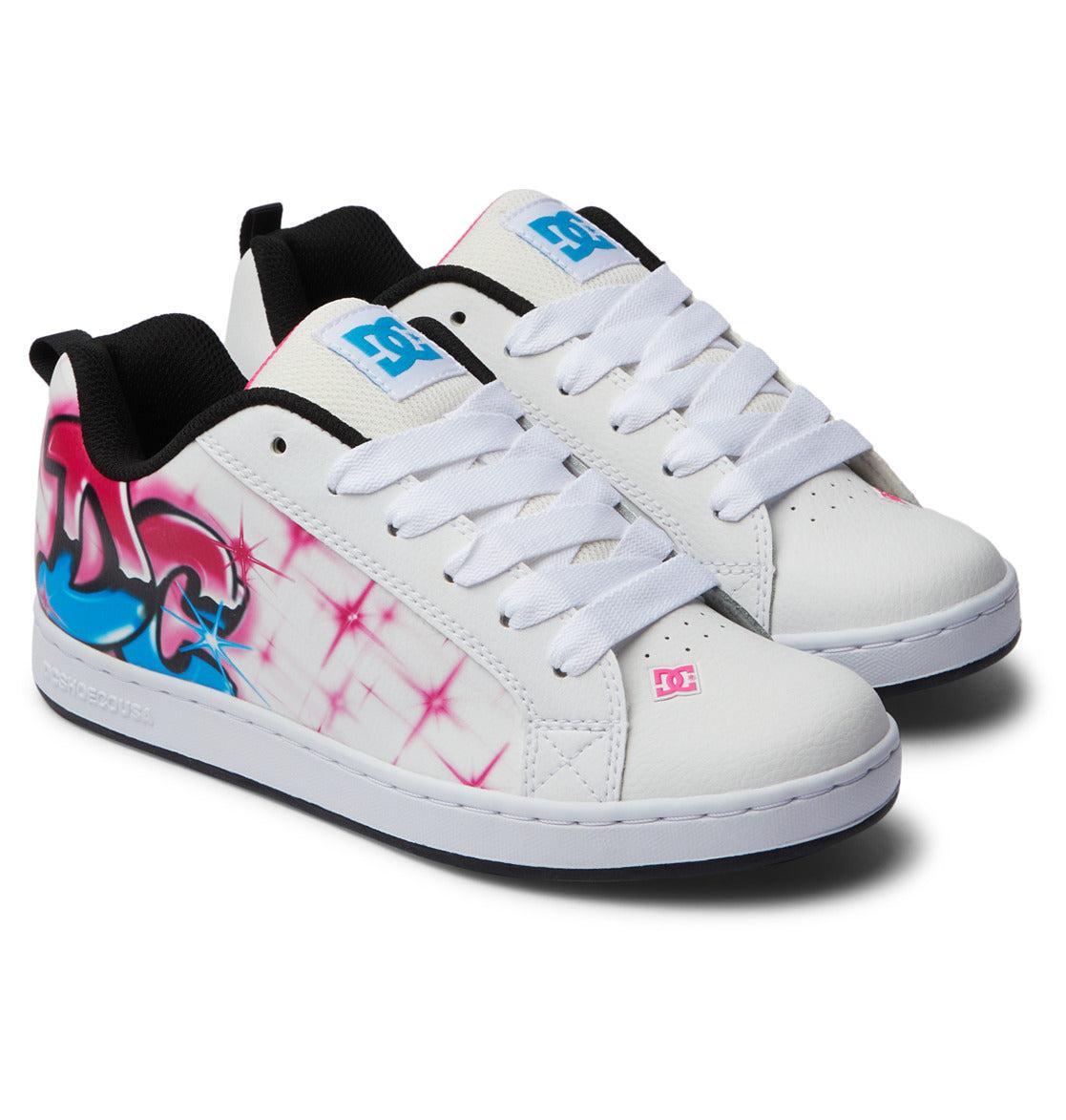 Women's Graffiti Print Court Graffik Shoes Female Product Image