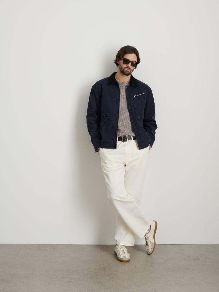 Miller Zip Jacket in Canvas Product Image