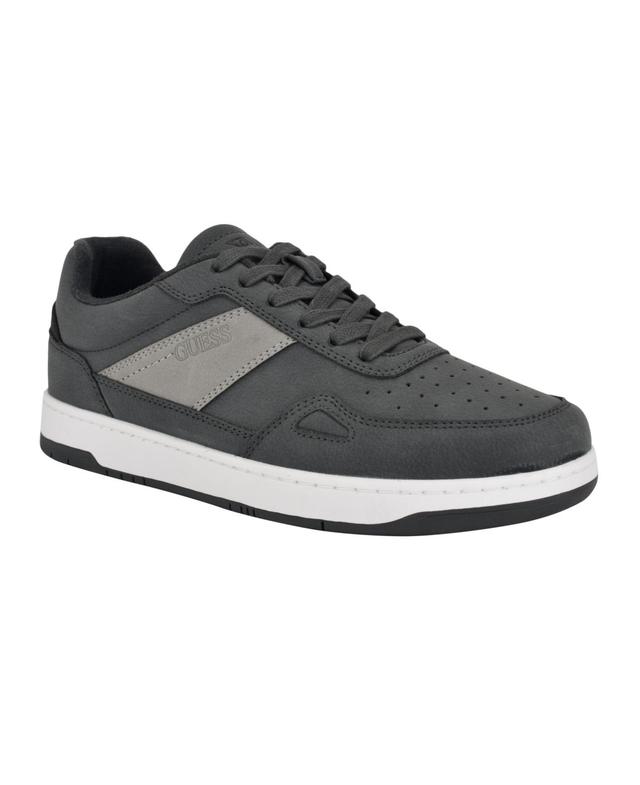 Guess Mens Tolyo Perf Toe Fashion Lace Up Sneakers Product Image