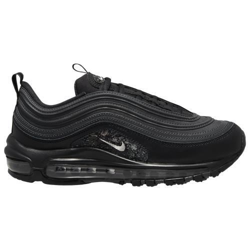 Nike Womens Air Max 97 - Running Shoes Black/Metallic Pewter/Black Product Image