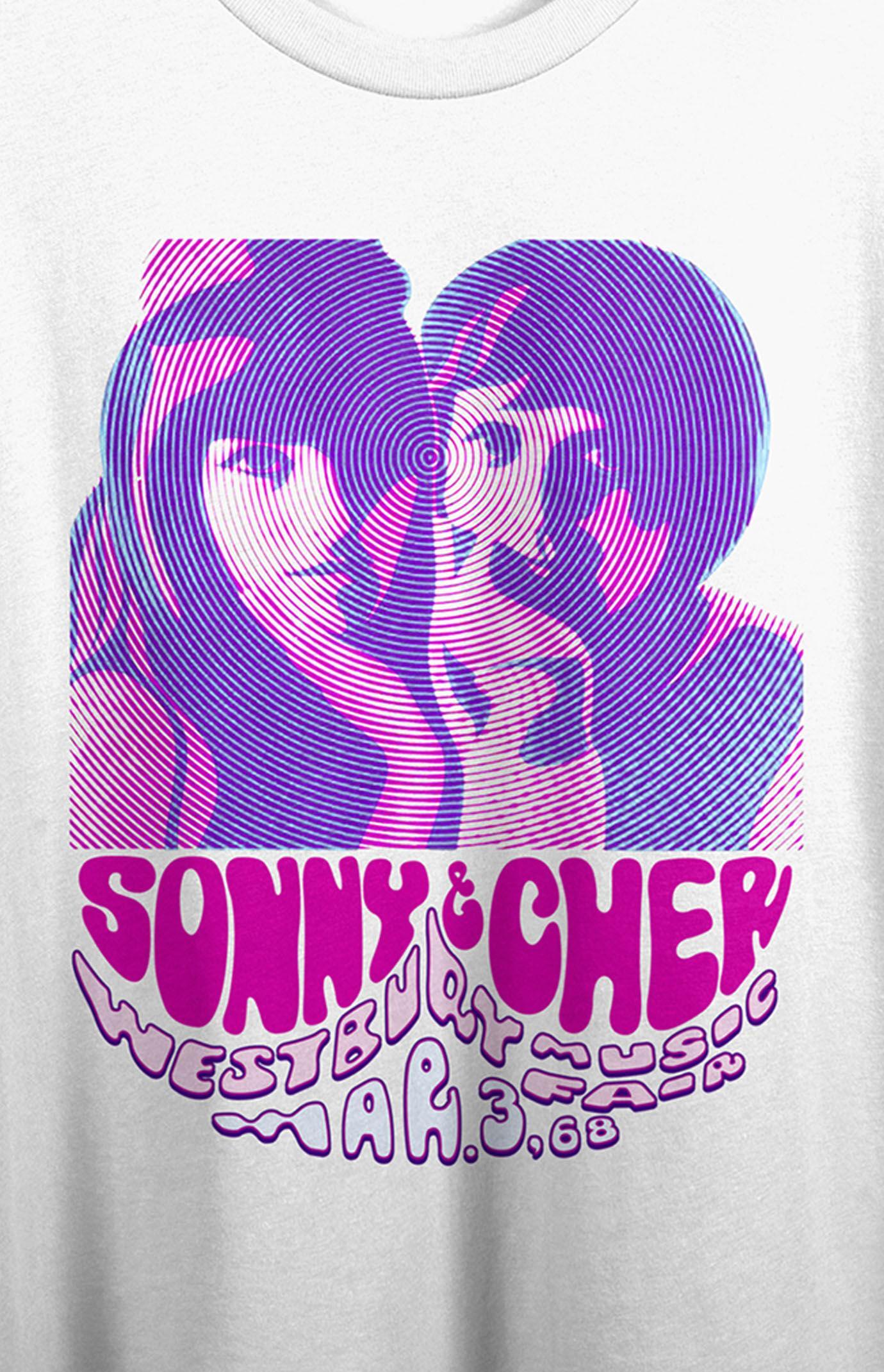 Women's Westbursy Sonny & Cher T-Shirt Product Image